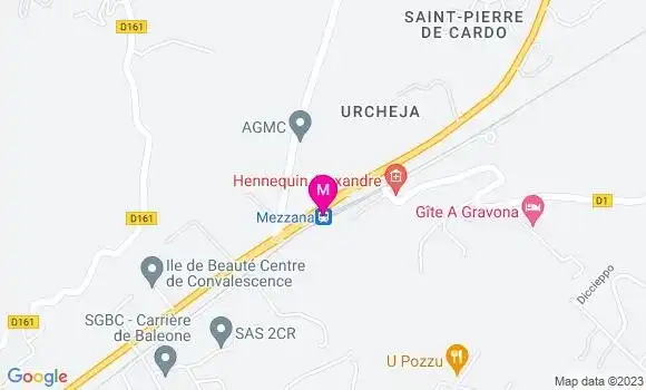 Localisation Relais U Culombu 2