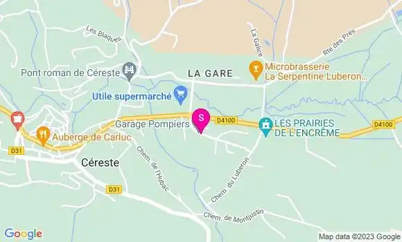 Localisation Station U
