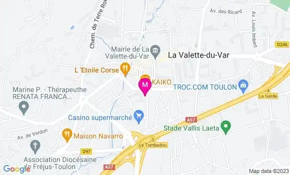 Localisation Géant Casino