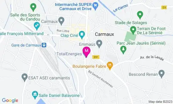 Localisation Castro Annie Claudett