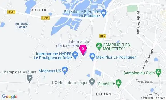 Localisation Intermarché Station