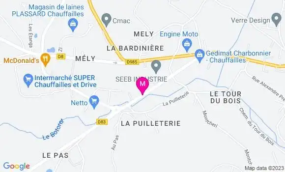 Localisation Netto