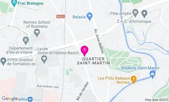 Localisation Station Malo