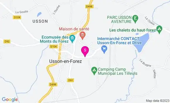 Localisation Intermarché Station