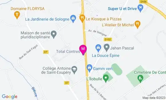 Localisation TotalEnergies