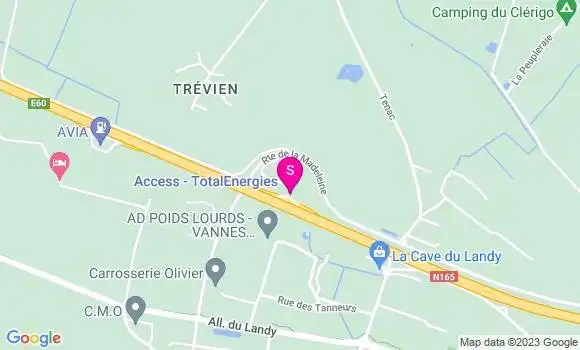 Localisation Access TotalEnergies