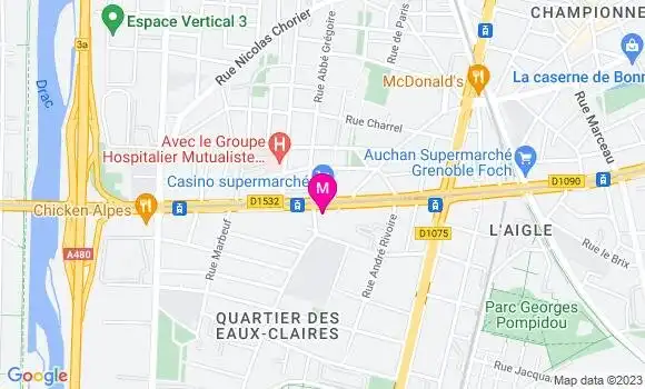 Localisation Station BP