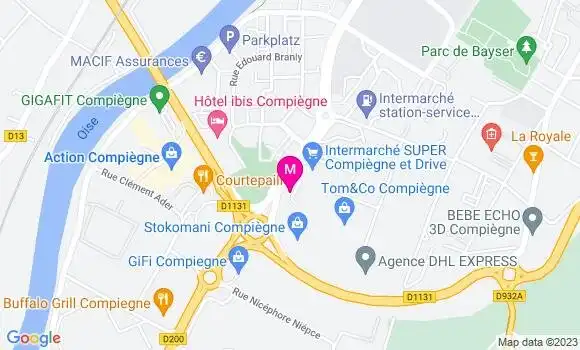 Localisation Intermarché Station