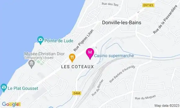 Localisation Supermarché Casino