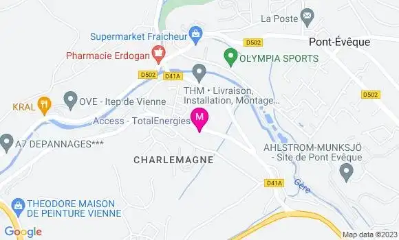 Localisation Access TotalEnergies