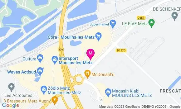 Localisation Station Cora