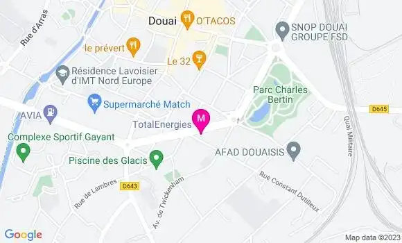 Localisation TotalEnergies