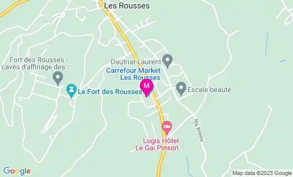 Localisation Station Carrefour