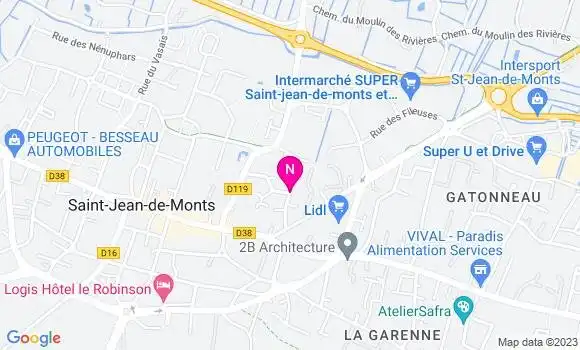 Localisation Intermarché Station