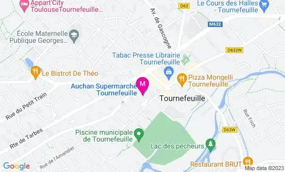 Localisation Auchan