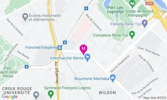 Localisation Intermarché Station