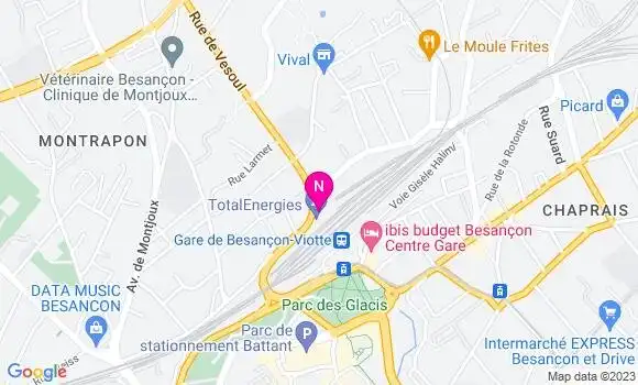 Localisation TotalEnergies