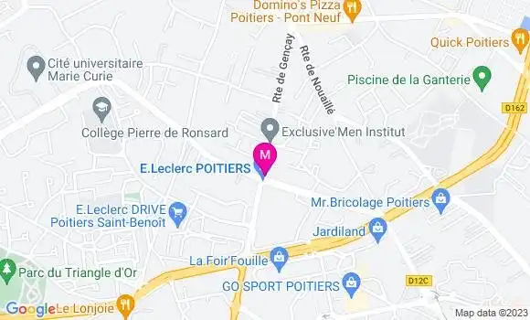 Localisation Station Leclerc
