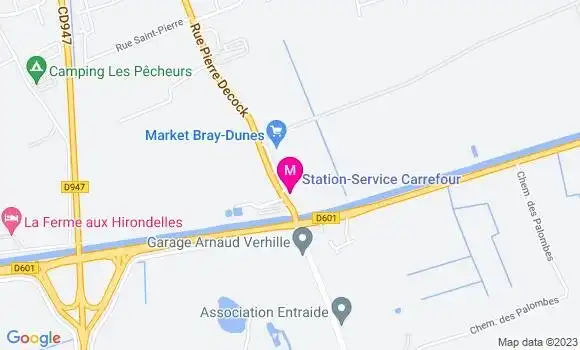 Localisation Carrefour Market