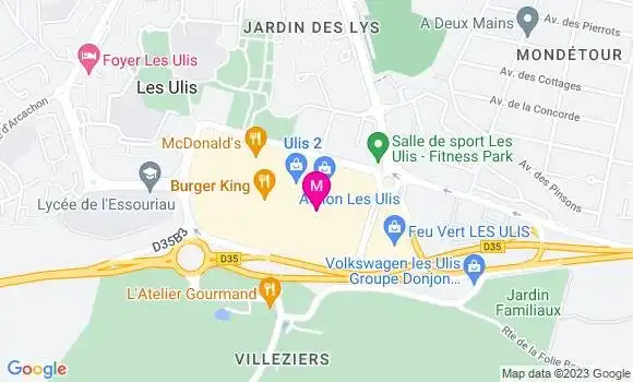 Localisation Station Carrefour