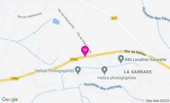 Localisation Garage Bousquet