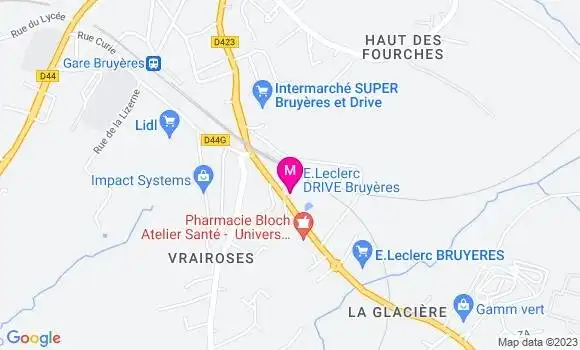Localisation Station Leclerc