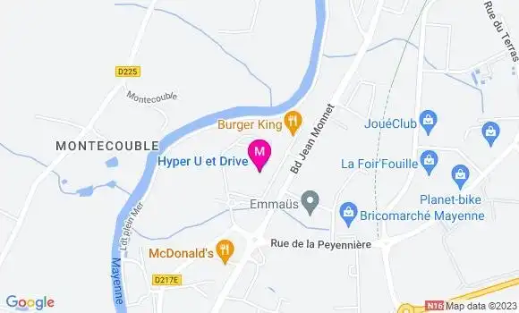 Localisation Super U