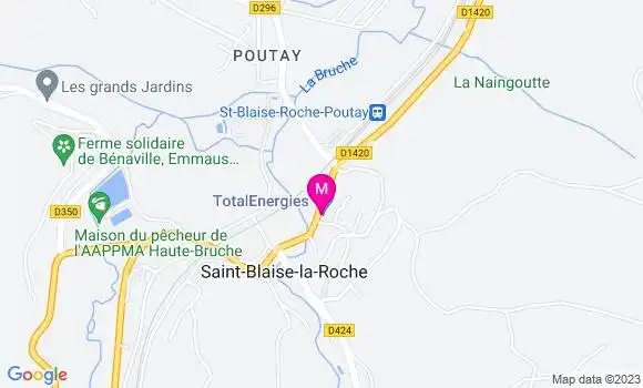 Localisation TotalEnergies