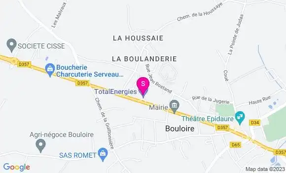 Localisation TotalEnergies