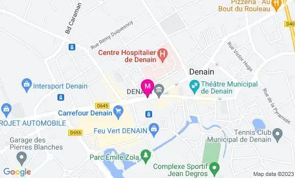 Localisation Station Carrefour