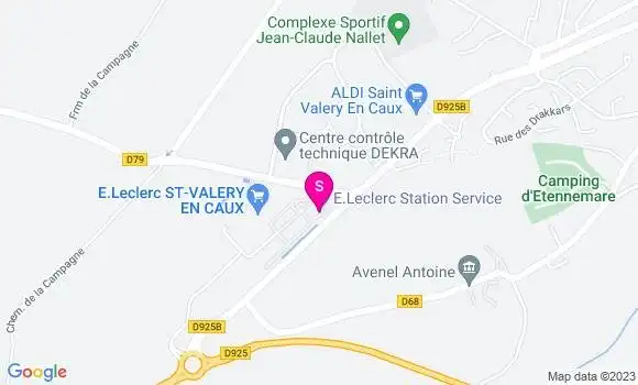 Localisation Station Service Leclerc
