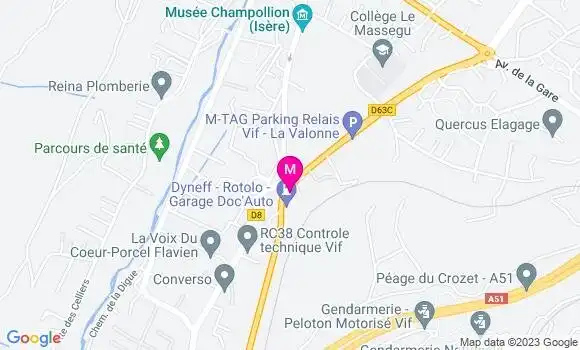 Localisation Garage Doc