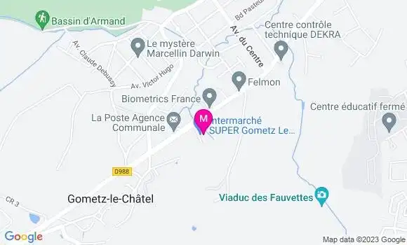 Localisation Intermarché Station