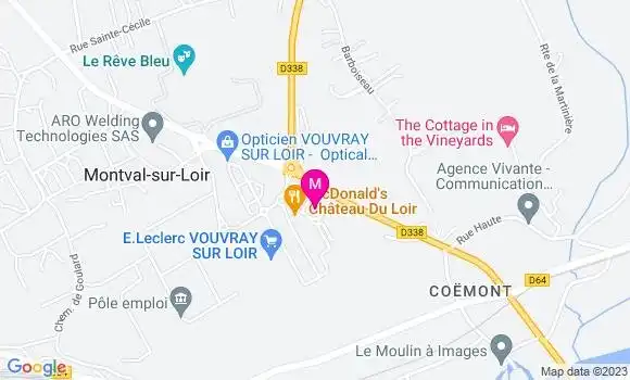 Localisation Station Leclerc