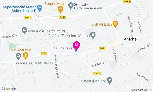 Localisation Garage Boivin