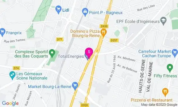 Localisation TotalEnergies