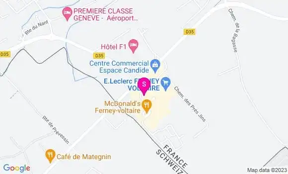 Localisation Station Service Leclerc
