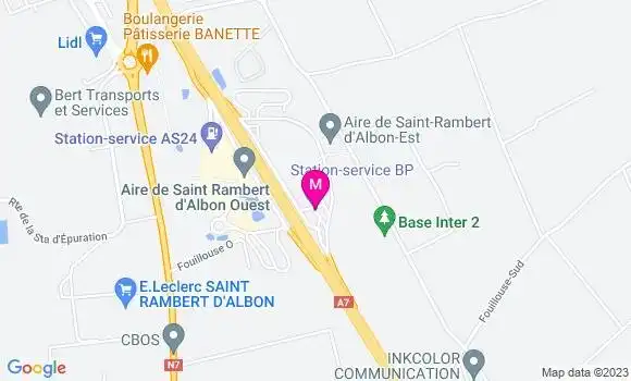 Localisation Station Bp