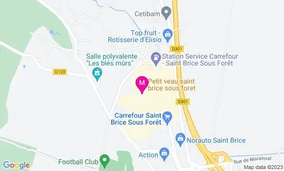 Localisation Carrefour Market