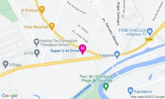 Localisation Hyper U