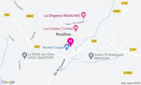 Localisation Station Elan
