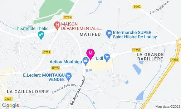 Localisation Intermarché Station