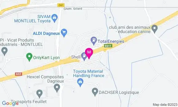 Localisation Shell