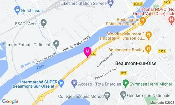 Localisation Intermarché station