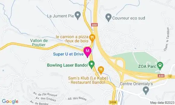 Localisation Station U