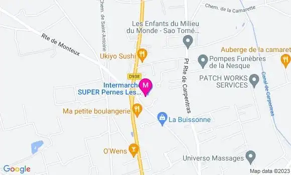 Localisation Intermarché Station