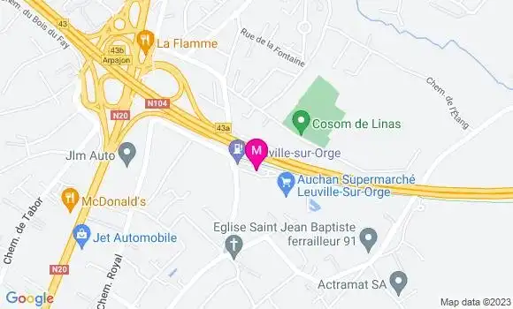 Localisation Auchan