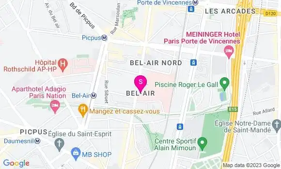 Localisation Relais du Bel Air