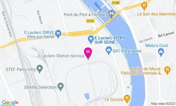 Localisation Station Leclerc