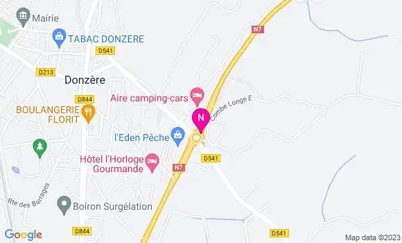 Localisation Esso Express